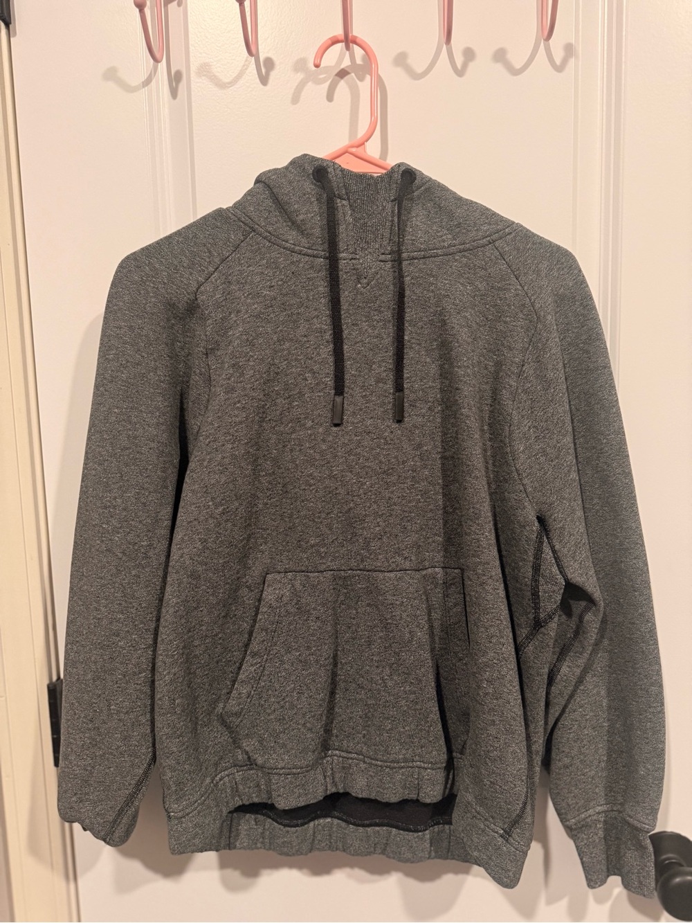 lululemon athletica Heather Gray Pullover Hoodie